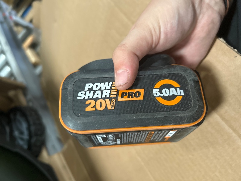 Photo 1 of *** SEE NOTES ***WORX Nitro 40V 21" Cordless Lawn Mower w/Aerodeck & Intellicut, Brushless Electric Mower Up to 1/2 Acre, Push Lawn Mower w/ 7-Position Height Adjustment WG752 – Batteries & Charger Included