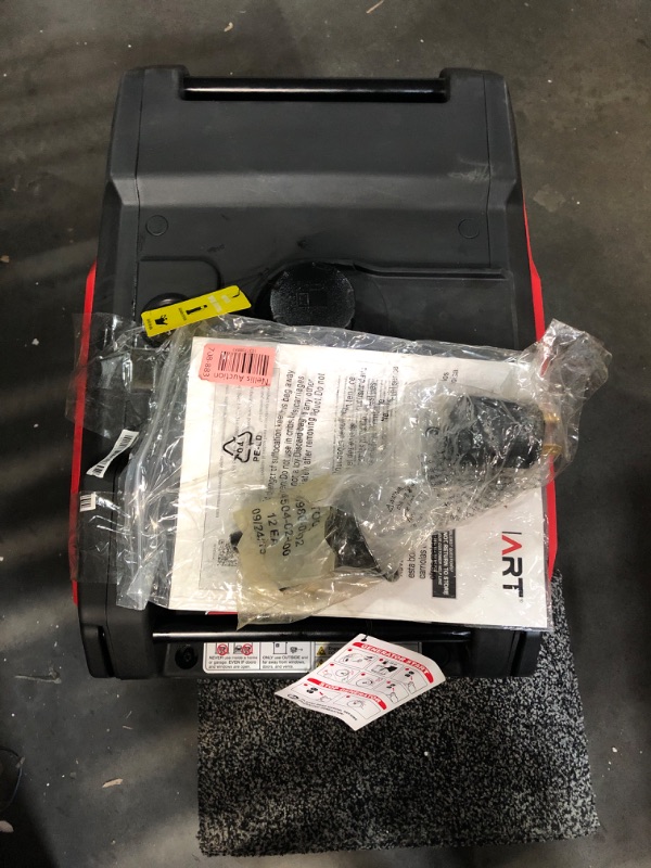 Photo 1 of PowerSmart 4800-Watt Inverter Generator Super Quiet RV-Ready, Portable Generator Gas Powered with CO Sensor, Wheels Handle Kit, Parallel Capable, EPA Compliant