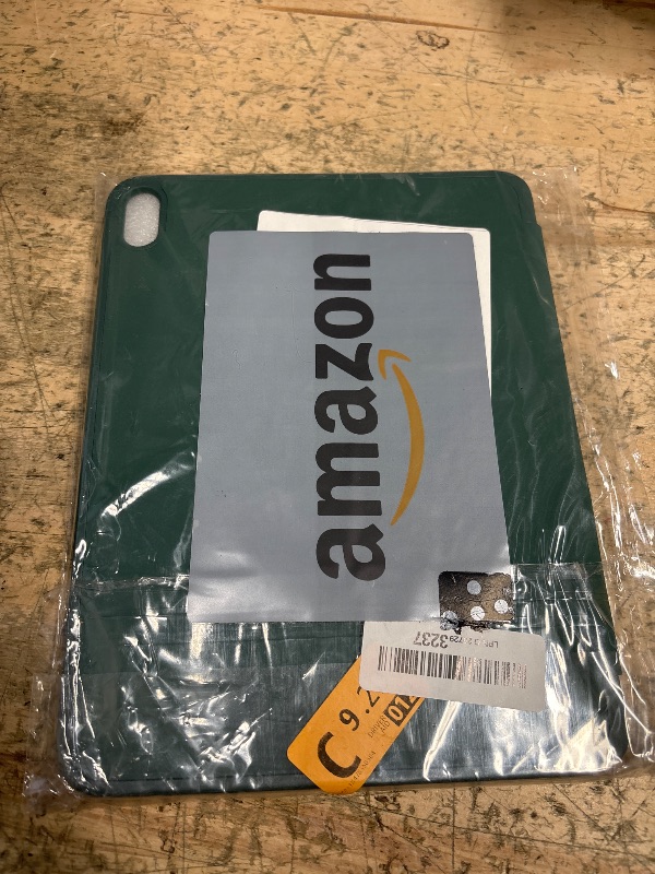 Photo 1 of Akkerds Compatible with iPad 10th Generation Case 10.9 Inch 2022 with Pencil Holder, Slim Trifold Stand Protective Cover with Soft TPU Back for iPad Case 10th Generation, Auto Sleep/Wake, Pine Green