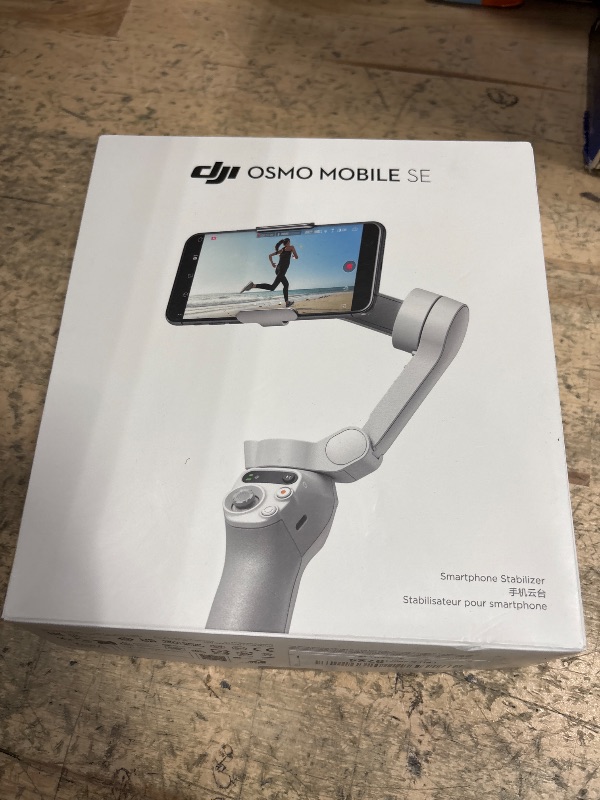 Photo 1 of DJI Osmo Mobile SE, 3-Axis Phone Gimbal, Portable and Foldable, Gimbal Stabilizer for iphone, Andriod, ShotGuides, ActiveTrack 6.0, Vlogging Stabilizer for Youtube, TikTok, Travel