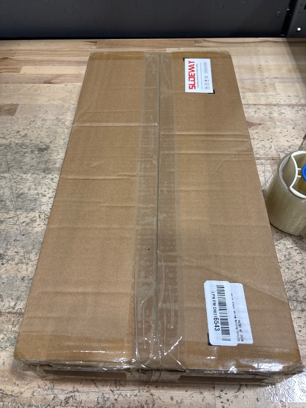 Photo 1 of SLIDEWAY 10 Pcs Bottom Mount Centered Drawer Slides,Center Mount Drawer Slides for Cabinet & Dresser Drawers Heavy Duty Extension Glide Track- 20"