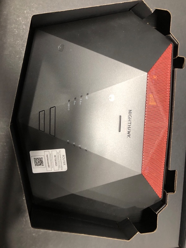 Photo 1 of NETGEAR Nighthawk Pro Gaming 6-Stream WiFi 6 Router (XR1000) - Security Features, AX5400 Wireless Speed (up to 5.4Gbps), DumaOS 3.0 Optimizes Lag-free Server Connections, 4 x 1G Ethernet ports
