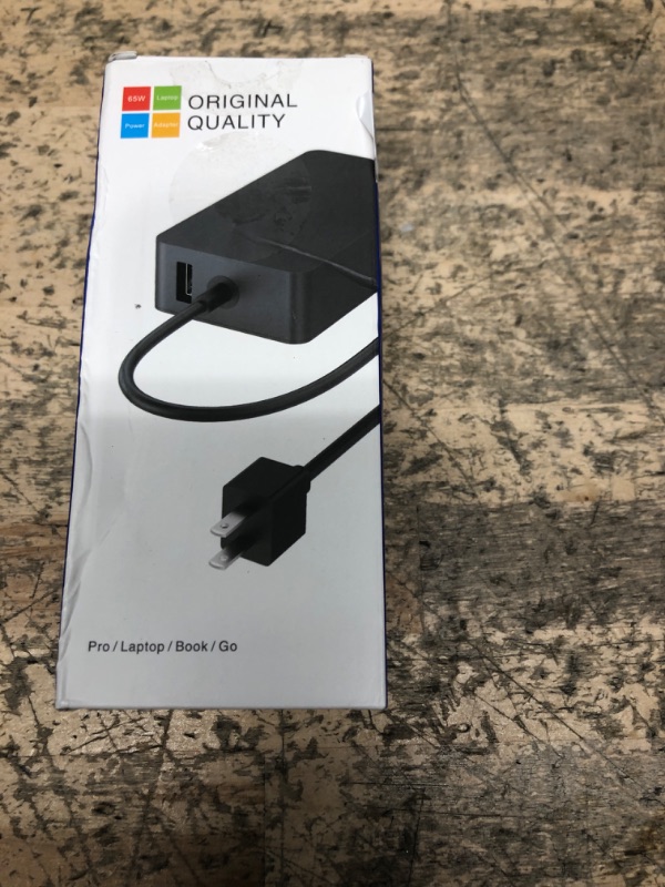 Photo 2 of 65W Surface Pro Laptop Charger for Microsoft Surface Pro 10, 9, 8, 7+, 7, 6, 5, 4, 3, X, Windows Surface Laptop 6, 5, 4, 3, 2, 1, Surface Go Tablet, Surface Book 3, 2, 1, Support 44W, 36W, LED, 10FT