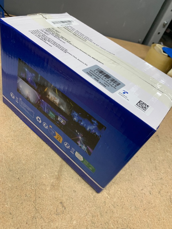 Photo 1 of Agptek  Machine, Fog Machine with 13 Colorful LED Lights Effect, 500W and 2000CFM Fog with 1 Wired Receiver and 2 Wireless Remote Controls, Perfect for Wedding, Halloween, Party and Stage Effect