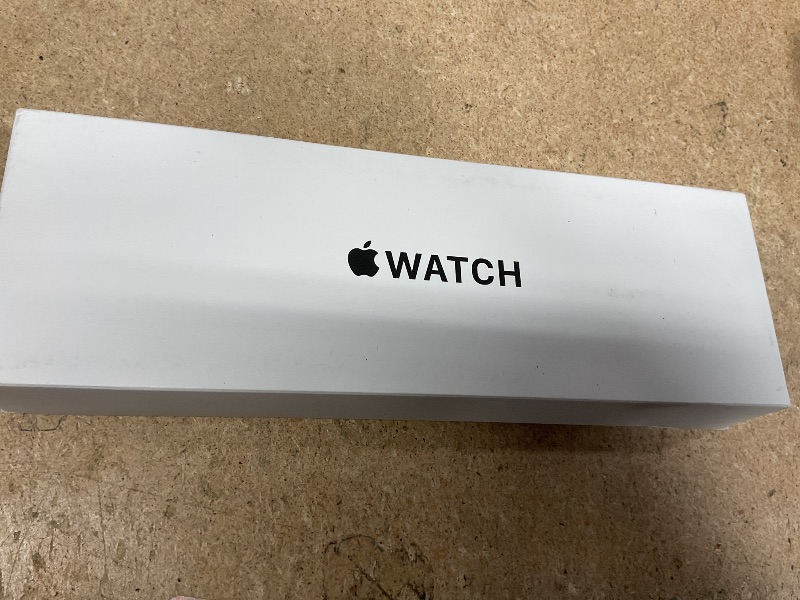 Photo 1 of Apple Watch SE (2nd Gen) [GPS 40mm] Smartwatch with Aluminum Case with Starlight Sport Loop. Fitness & Sleep Tracker, Crash Detection, Heart Rate Monitor, Retina Display, Carbon Neutral
