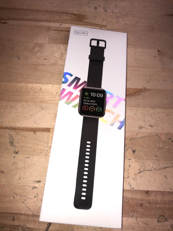 Photo 1 of 208plus black smart watch 