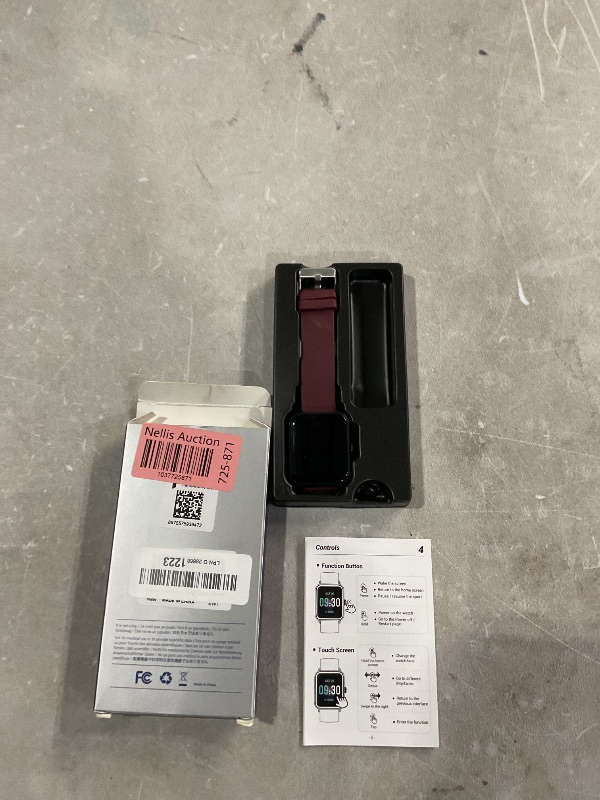 Photo 1 of **READ NOTES**(MISSING HARDWARE) 
Pautios Pedometer Watch Senior Friendly No App/Phone Required, Waterproof Fitness Tracker Watch with Step Counter Calories/Sleep Tracker for Walking Running for Men Women