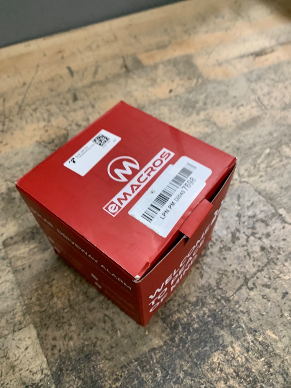 Photo 1 of eMACROS 1/2 Mile Long Range Solar Wireless Driveway Alarm Outdoor Weather Resistant Motion Sensor & Detector-Security Alert System-Monitor & Protect Outside Property