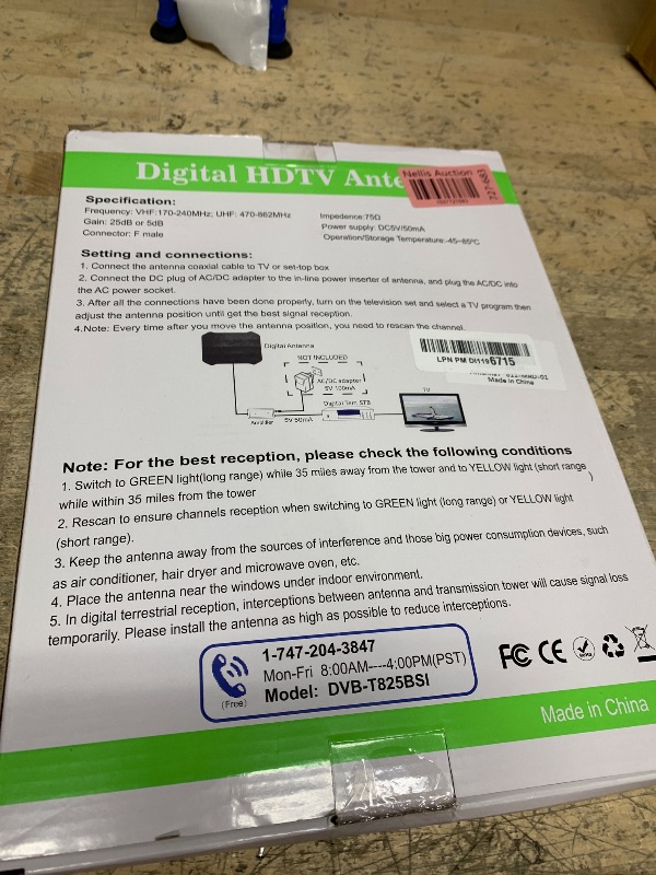 Photo 1 of Long Range TV Antenna for Smart TV Indoor, 2025 Digital TV Antenna Indoor 360°Reception TV Antenna with 25 ft Cable