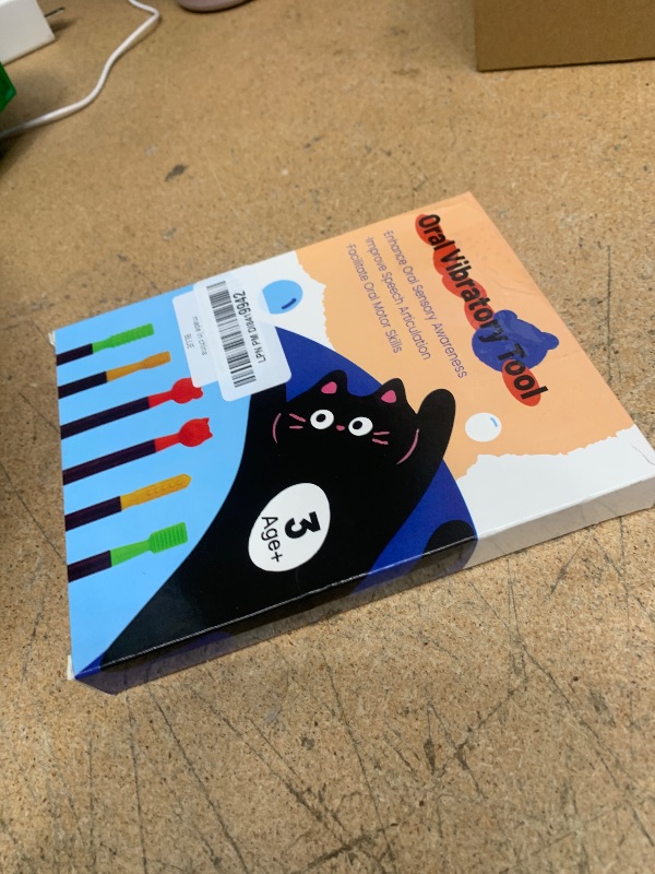 Photo 1 of Oral Motor Stimulation kit with 6 Soft Textured Interchangeable Heads,Support for Speech and Feeding,Enhancing Muscle Strength and Coordination, Improve Phonation,Calm Sensory Needs