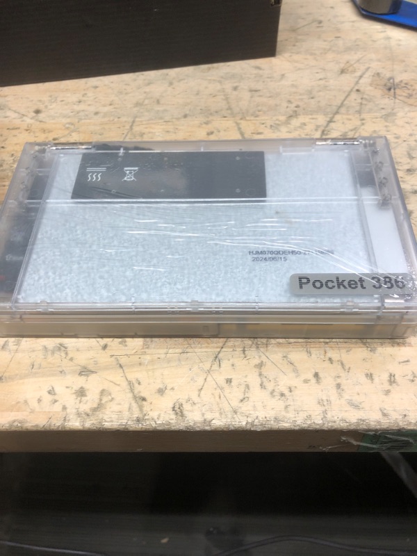 Photo 1 of Retro Pocket 386 CPU XT PC Laptop Computer 8088, Mini Laptop Compatible with Windows3.1 MS-DOS System, OPL3 Sound Card, VGA Graphics Card, LCD Screen Integrated Mouse Notebook Computer
