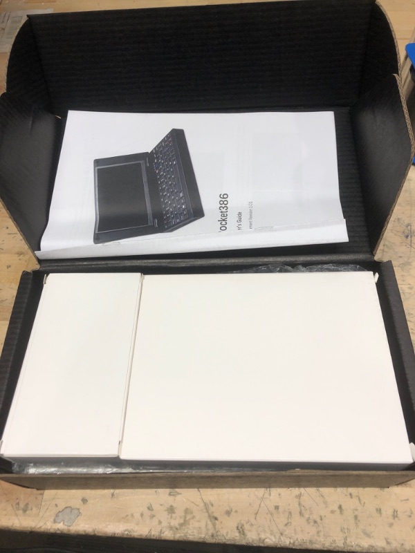 Photo 1 of Retro Pocket 386 CPU XT PC Laptop Computer 8088, Mini Laptop Compatible with Windows3.1 MS-DOS System, OPL3 Sound Card, VGA Graphics Card, LCD Screen Integrated Mouse Notebook Computer
