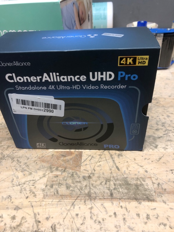 Photo 1 of ClonerAlliance UHD Pro, 4K Video Recorder, HDMI Capture DVR with H.265/H.264 Codec, Cinematic 4K@24fps Recording(Up to 4K@30fps), No PC Required.