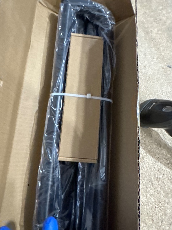 Photo 1 of ZYRW Black Curtain Rods, Room Darkening Curtain Rods for Windows 48 to 90 Inches(4-7.5Ft), Wrap Around Curtain Rods, Heavy Duty Blackout Drapery Rod,Modern Decorative Window Treatment Rod, Matte Black