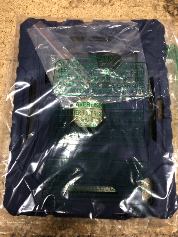 Photo 1 of Grifobes Case for iPad 10th Generation 2022(10.9 inch), Heavy Duty Military Grade Shockproof Rugged Protective 10.9" Cover with Built-in Stand/Pencil Holder for i Pad 10 Gen (Navy Blue)