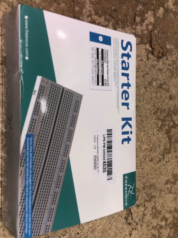 Photo 1 of Freenove Ultimate Starter Kit for Raspberry Pi 5 4 B 3 B+ 400 Zero 2 W, 962-Page Detailed Tutorial, Python C Java Scratch Processing Code, 223 Items, 128 Projects (Raspberry Pi NOT Included)