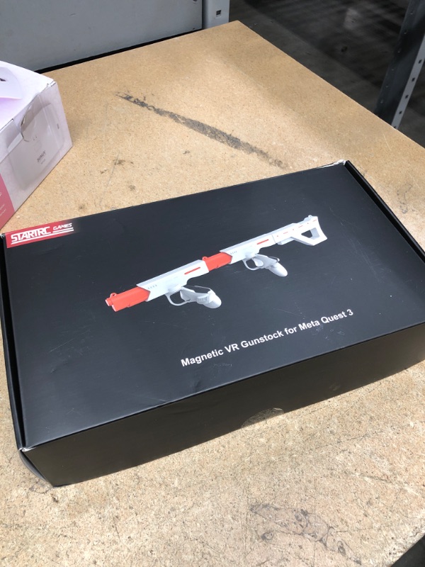 Photo 1 of Vr Stock For Meta Quest 3S/Quest 3, Magnetic 2-in-1 VR Accessories for Oculus Quest 3, Rifle/Pistol Controller Grips with Shoulder Straps for Enhance Control Feel, Realistic FPS Gaming Experience