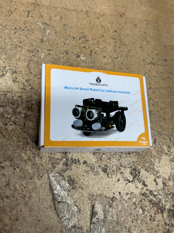 Photo 1 of KEYESTUDIO Micro:bit V2 Robot Starter Kit (without Microbit) for Makecode and Python