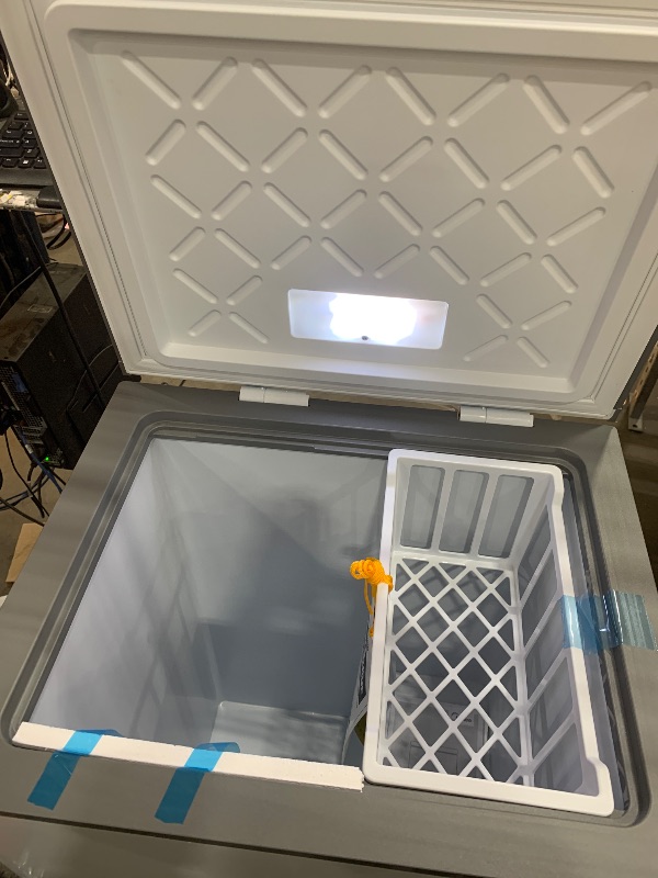 Photo 1 of Midea MERC04C4BAWW Cubic Feet Chest Freezer, 3.5 Cu.ft-Convertible, White