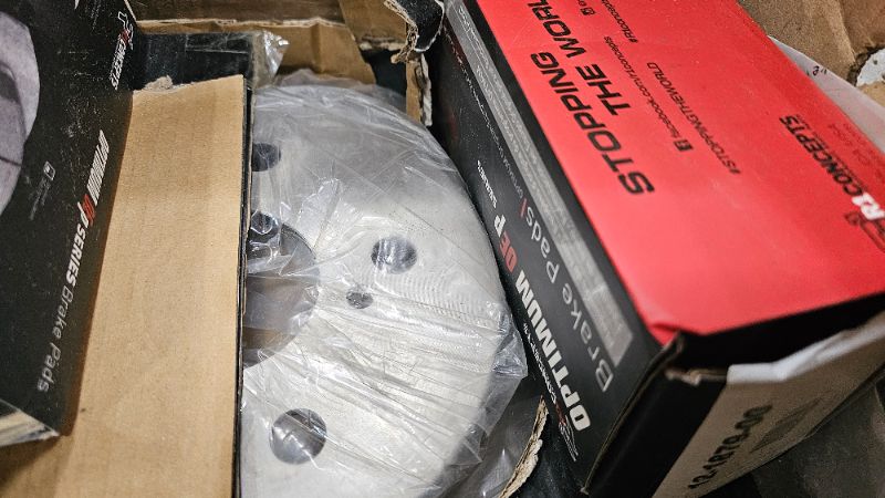 Photo 1 of ***Parts Only***R1 Concepts Front and Rear Brakes and Rotors| Hardware Included| Front and Rear Optimum OEp Brake Pads and Rotors Kit| Fits 2021-2024 Lexus ES250, Toyota Venza; 2019-2024 Lexus ES300h, ES350, UX250h