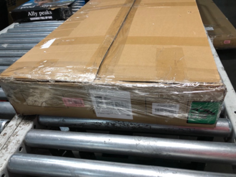 Photo 1 of ***HEADBOARD DAMAGED - SEE PICTURES - LIKELY MISSING PARTS***
OLALITA King Size Bed Frame with Velvet Upholstered Headboard, Platform Bed with Strong Wood Slats, Mattress Foundation, Box Spring Optional, Easy Assembly (Beige, King)