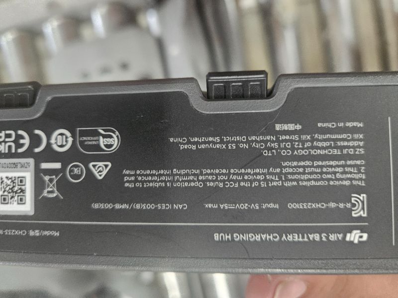 Photo 1 of (Locked, for parts)DJI Air 3 Fly More Combo with RC-N2 Remote Controller, Drone with Camera 4K, Dual Primary Cameras, 3 Batteries for Extended Flight Time, 48MP Photo, Camera Drone for Adults, FAA Remote ID Compliant