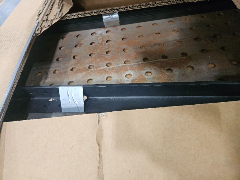Photo 1 of VEVOR Welding Table 36" x 24", 800LBS Capacity Welding Workbench Table, Heavy-Duty Work Bench with 0.63" Fixture Holes and Non-Slip Foot Pads for Welding Assembly Repair Works