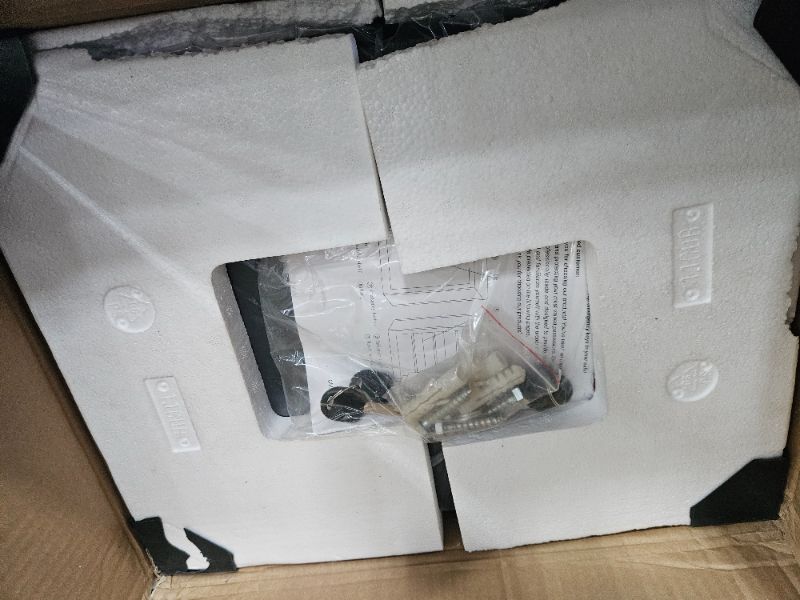 Photo 1 of 6.0 Cub Large Home Safe Fireproof Wterproof, Anti-theft Fireproof Safe with Programmable Keypad, Spare Keys and Alarm Systerm, Digital Home Security Safe Box for Document Money Medicines