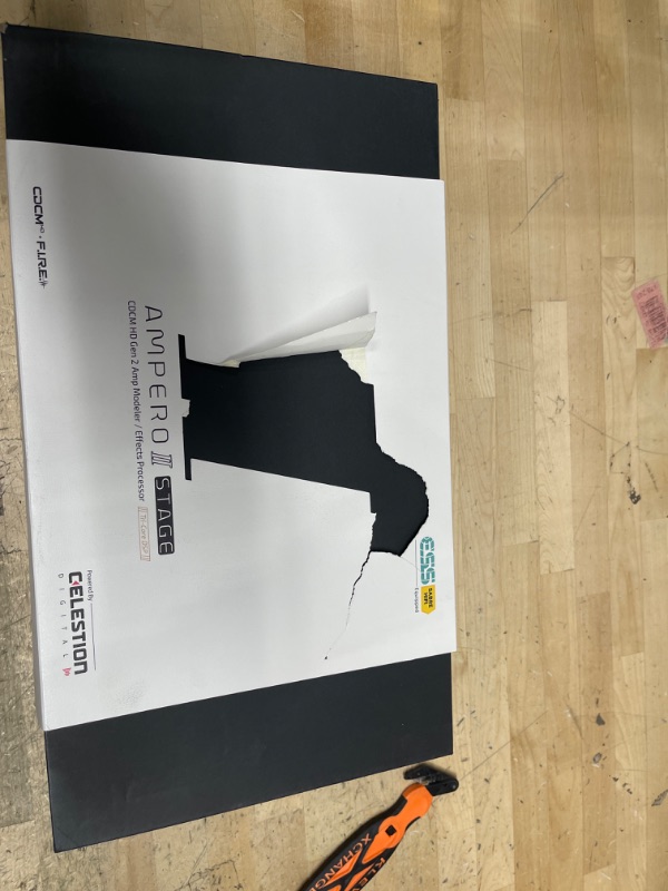 Photo 1 of HOTONE Multi-Effects Pedal Dual Effect Chains with FX Loop MIDI I/O Stereo OTG USB Audio Interface Touch Screen Ampero II Stage(Include 10 PCS Additional Footswitch Toppers)