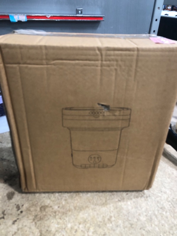 Photo 1 of Foldable Washing Machine, 18L Portable Mini Washing and Dryer Machine, Collapsible Small Washer with Spin for Baby Clothes