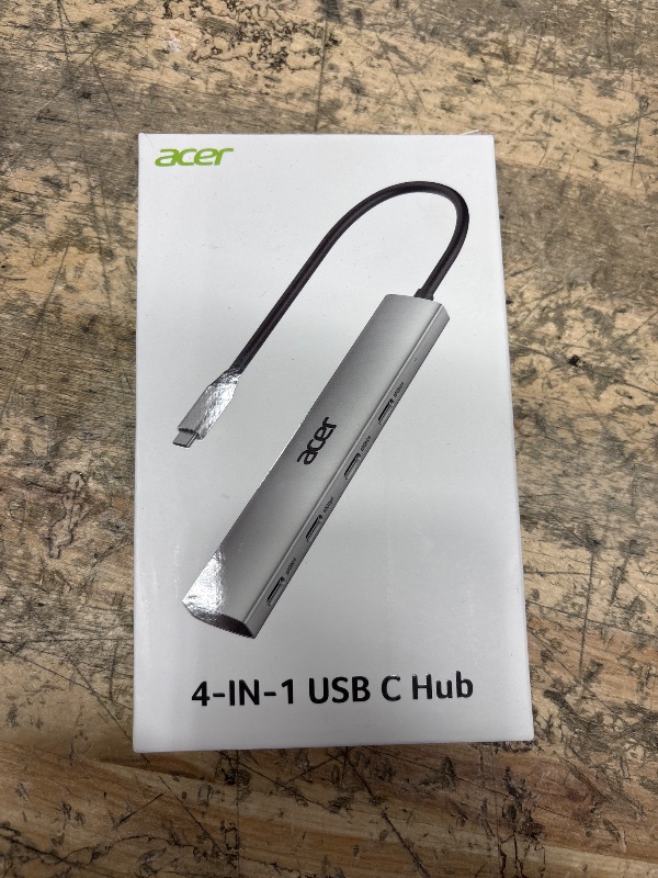 Photo 2 of Acer USB C Hub, 10Gbps Type C Splitter with 4 USBC 3.2 Port, High Speed Type C Multiport Adapter for MacBook Air/Pro, iPhone 16/15, iPad, Surface Pro, Chromebook, Dell XPS and More