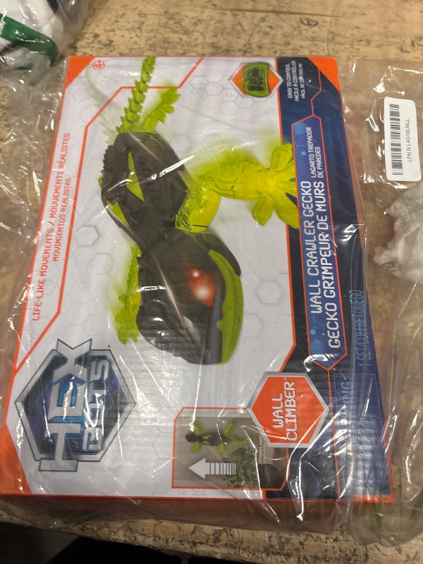 Photo 1 of HEX BOTS Wall Crawler Gecko, Rechargeable Remote Control Robot Kids Toys, Climbs up Walls for Prank Toys & Games, RC Robot Toys for Boys & Girls Ages 4 & Up