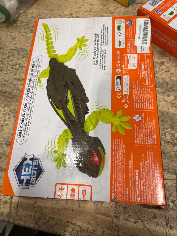 Photo 1 of HEX BOTS Wall Crawler Gecko, Rechargeable Remote Control Robot Kids Toys, Climbs up Walls for Prank Toys & Games, RC Robot Toys for Boys & Girls Ages 4 & Up
