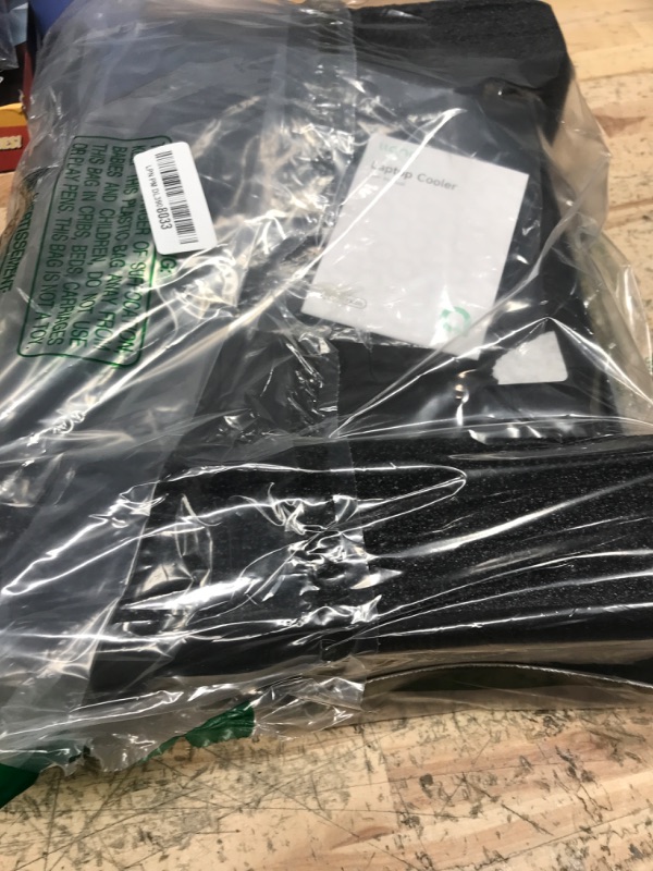 Photo 1 of llano V10 Gaming Laptop Cooling Pad, RGB Laptop Cooler Stand with Powerful 4.72 Inch External Turbo Cooling Fan, Fast Cooling Computer 13-17.3in, Button Control, 3 Adjustable Stand, 4-Port USB C&A