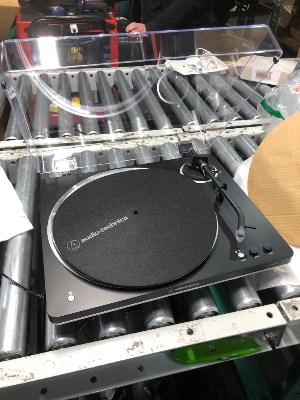 Photo 1 of Audio-Technica AT-LP70XBT-BS Wireless Turntable, Black/Silver
