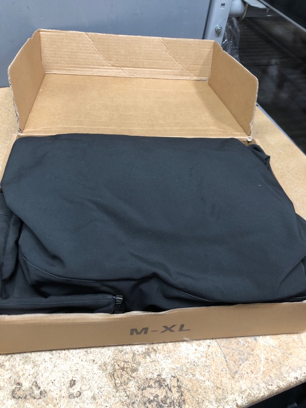 Photo 1 of SKSAFETY Professional Level Heated Safety Bomber Jacket, Class 3 Hi-Vis Waterproof Coat, 3M Reflective Tape, Work Construction Coats for Cold Weather (Black L)