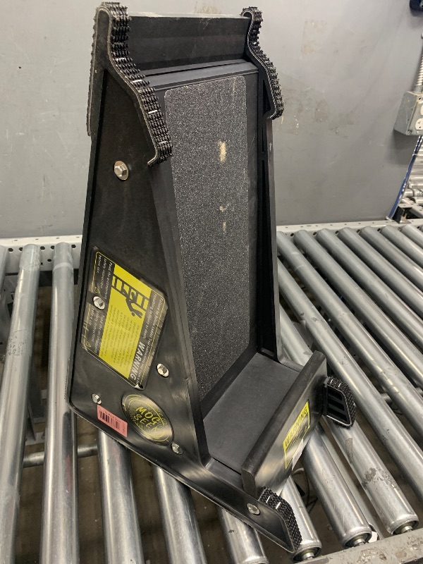 Photo 1 of Ladder Leveler, Pitch Hopper, Ladder Stabilizer with Storage, Ladder Levelers for Stairs and Extension Ladders, Easy to Use, Conquer Uneven Ground (Black, Standard Durable Plastic)