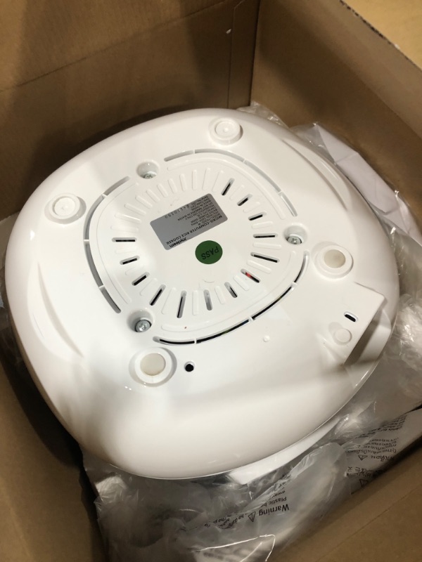 Photo 1 of Joydeem Ceramic Rice Cooker FD20S-W, 3 Cups Uncooked Rice Cookers with Pure Ceramic Inner Pot, 24h Dealy Start, 2L, White