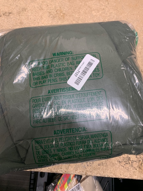 Photo 1 of *MISSING SHEETS* Bedsure Olive Green Duvet Cover Full Size - 3 Pieces Prewashed Extra Soft Bedding Set, Includes 1 Duvet Cover 80x90 Inches with Zipper Closure & 2 Pillow Shams, Comforter Not Included