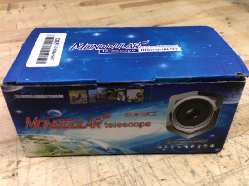 Photo 1 of Monocular-Telescope 80x100 High Powered Monocular for Adults Monocular for Smartphone Adapter Monocular Telescope Hunting Wildlife Bird Watching Travel Camping Hiking-Black