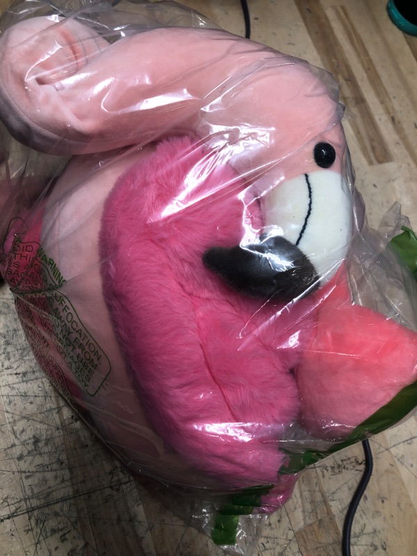 Photo 1 of PLUSH STUFFED FLAMINGO 