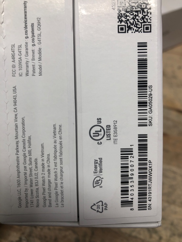 Photo 1 of ****LOCKED ITEM****
Google Pixel Watch 2 (Previous Model) with the Best of Fitbit - Heart Rate Tracking, Stress Management, Safety Features - Android Smartwatch - Matte Black Aluminum Case - Obsidian Active Band - WI-FI
