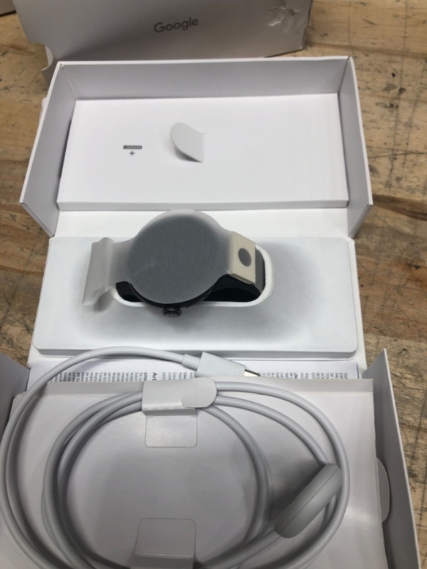 Photo 1 of ****LOCKED ITEM****
Google Pixel Watch 2 (Previous Model) with the Best of Fitbit - Heart Rate Tracking, Stress Management, Safety Features - Android Smartwatch - Matte Black Aluminum Case - Obsidian Active Band - WI-FI