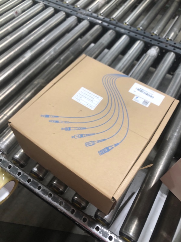 Photo 1 of 400ft OD-5mm Industrial TPU OM3 Fiber LC to LC Outdoor Armored Fiber Patch Cable, Duplex Multimode Fiber Optic Cable, 40Gb 10Gb, 50/125, Uniboot LC-LC with Pulling Eye Kit Installed on one end