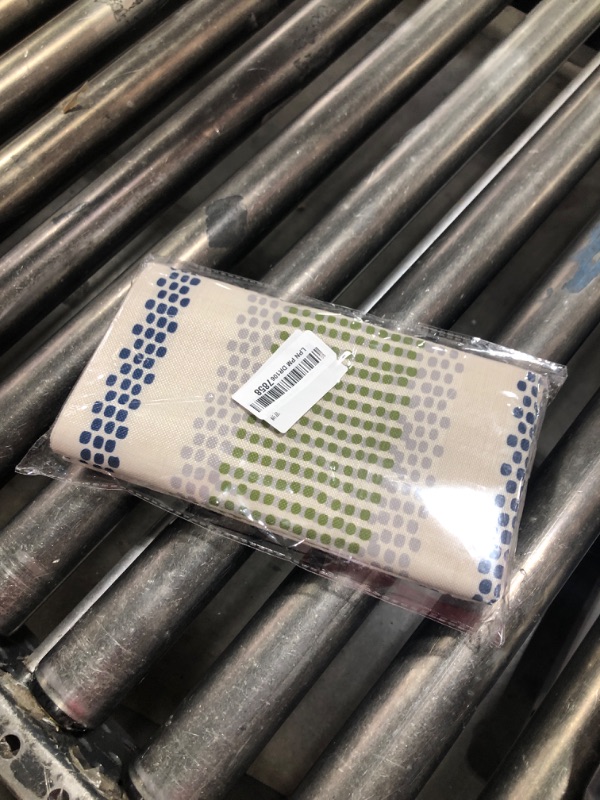 Photo 1 of Aytipun Navy Blue Lime Green Pillow Covers 20x20 Set of 2 Gray Grey Dot Print Striped Decorative Outdoor Pillowcases Boho Rustic Farmhouse Decorative Throw Cushion Case Decor for Couch Sofa Bed