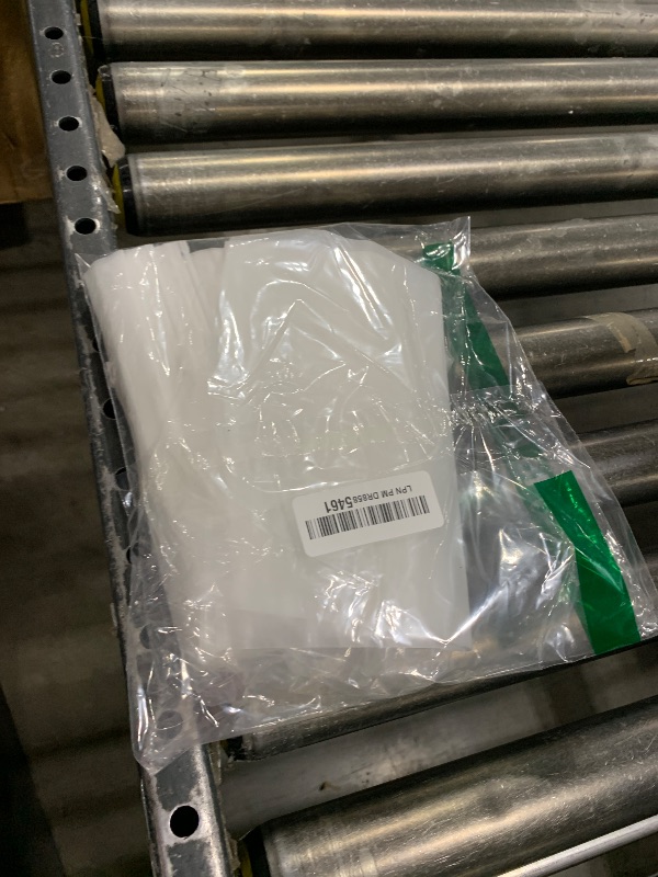 Photo 1 of 50PCS Shirt Bags, 8" x 10" Frosted Zipper Plastic Bags for Clothes, Resealable Shirt Shipping Packaging Bag, 3 Mil