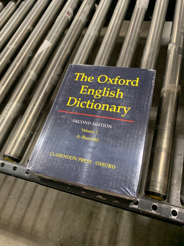 Photo 1 of The Oxford English Dictionary, Volume 1