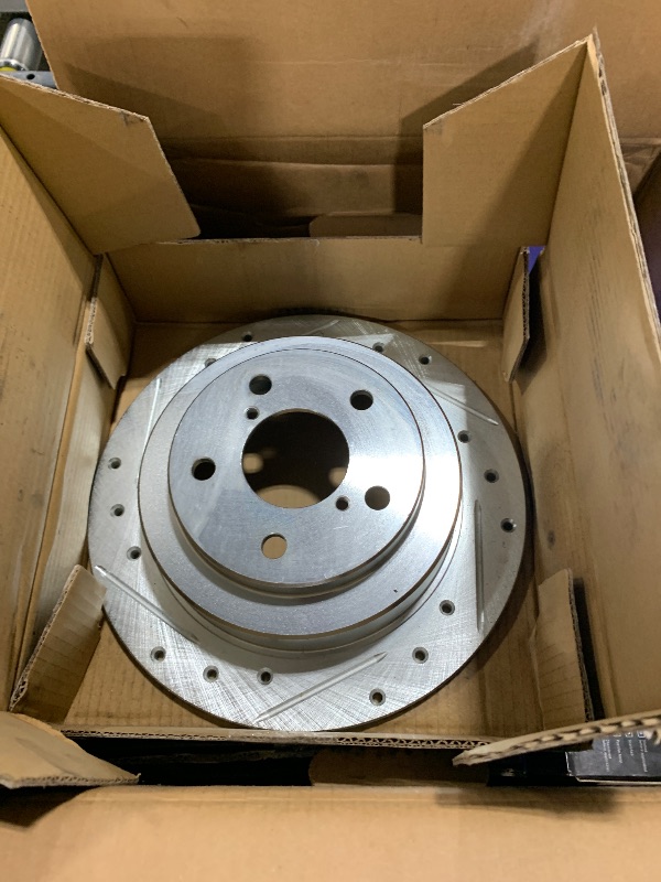 Photo 1 of R1 Concepts Front and Rear Brakes and Rotors| Front and Rear Semi Met Brake Pads and Rotors Kit| Fits 2002-2003 Subaru Impreza