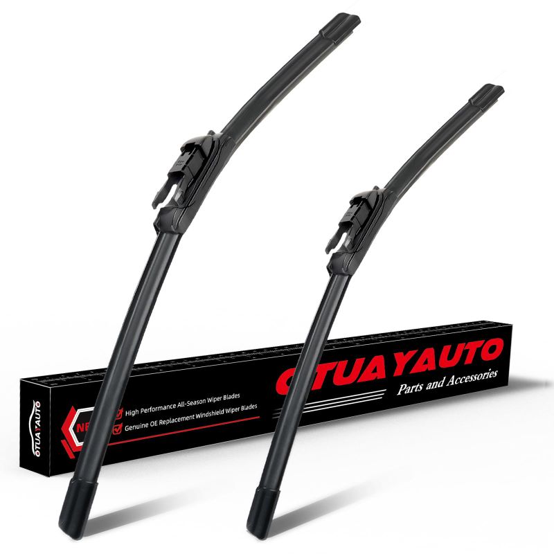 Photo 1 of OTUAYAUTO Premium Windshield Wiper Blades - Replacement for Ford Mustang 10-23, Lincoln MKZ 13-20, 22"+20" (Pack of 2)