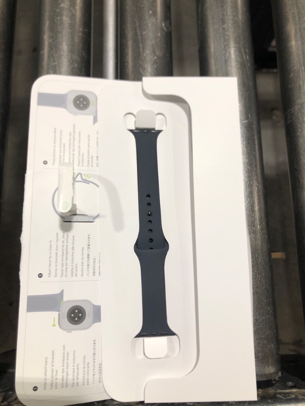 Photo 1 of Apple Watch SE (2nd Gen) [GPS 40mm] Smartwatch with Midnight Aluminum Case with Midnight Sport Band M/L. Fitness and Sleep Trackers, Crash Detection, Heart Rate Monitor, Retina Display